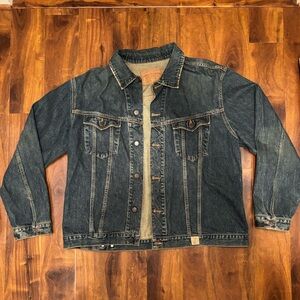 Abercrombie & Fitch Blue Denim Jacket XL